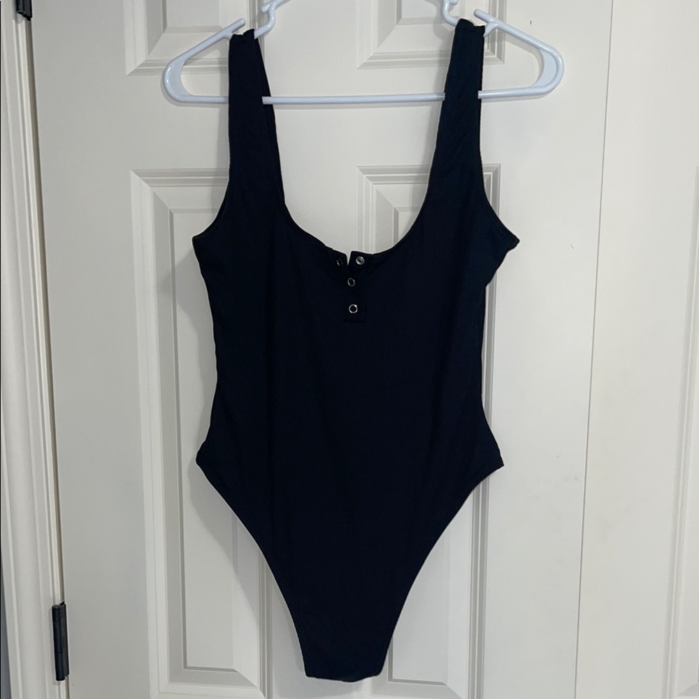 Black One‎ Piece Swimsuit